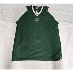 NIKE FitDry MARSHALL HERD CENTER SWOOSH GREEN MENS XL Shirt Jersey Short Sleeve
